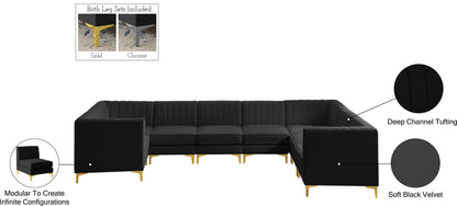 Alina - 8 Piece Modular U-Shaped Sectional