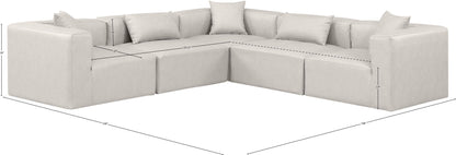 Cube - 5 Piece Modular Corner Sectional
