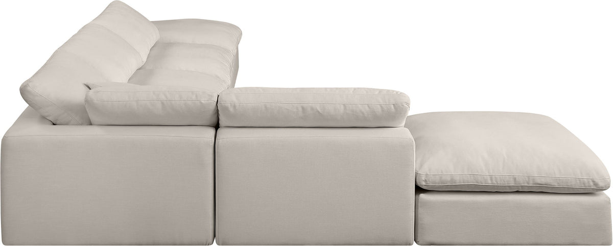 Comfy - 6 Piece Linen Modular Sectional