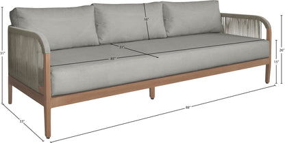 Maui - Water Resistant Outdoor Patio Sofa