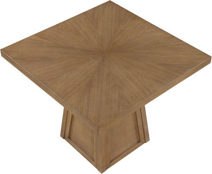 Fenwick - Cane Oak Veneer And Solid Wood Dining Table