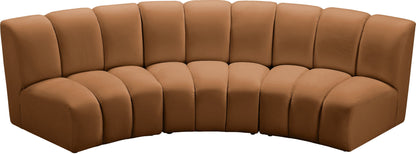 Infinity - 3 Piece Modular Sectional - Saddle