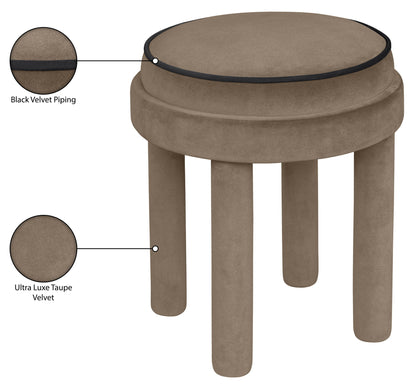 Velin - Velvet Ottoman / Stool