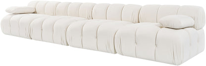 Orin - Velvet 4 Piece Modular Sofa