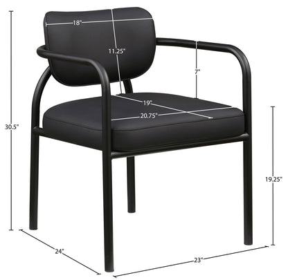 Serava - Vegan Leather Upholstered Dining Chair (Set of 2)