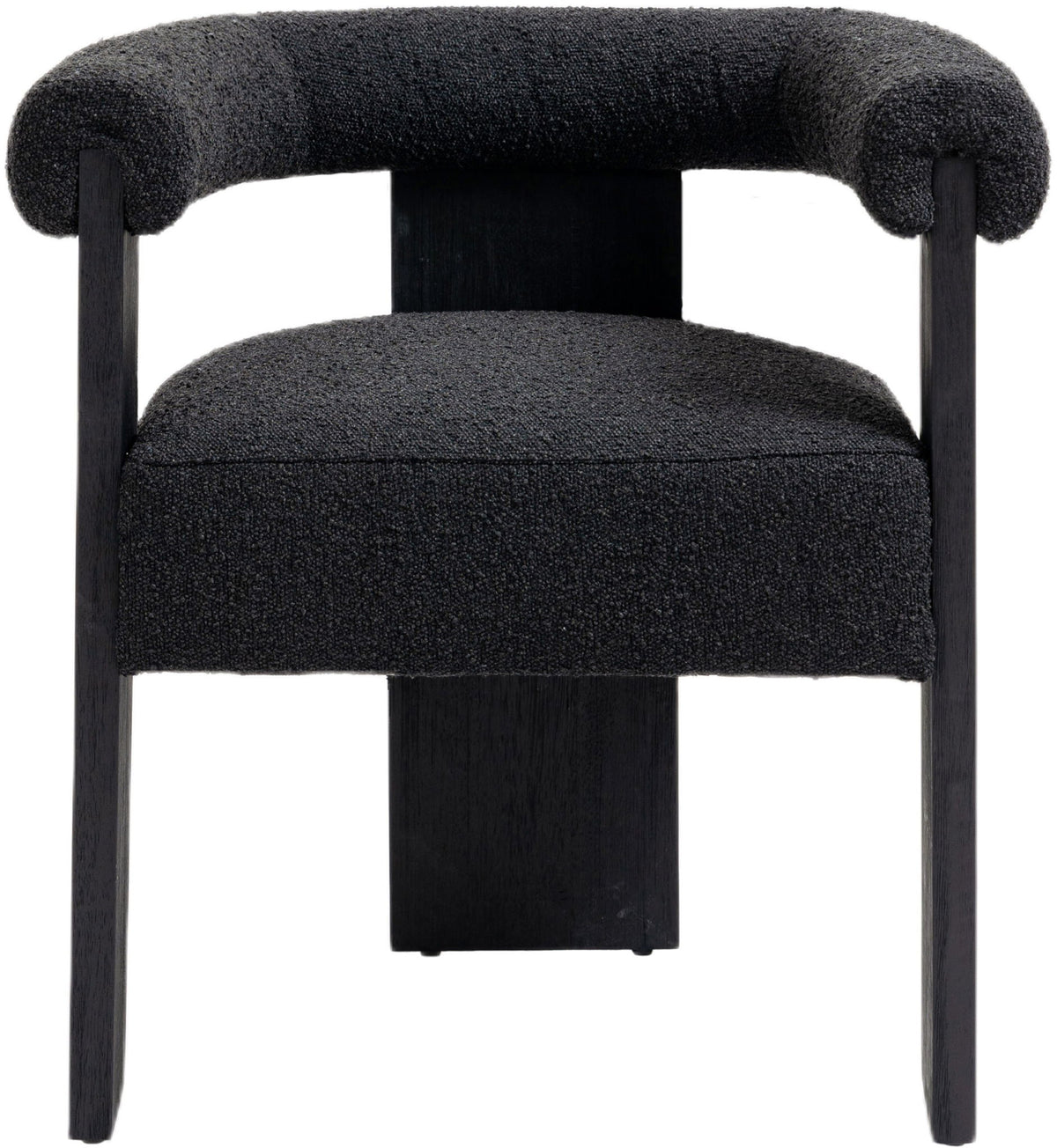Barrel - Dining Chair - Black Legs