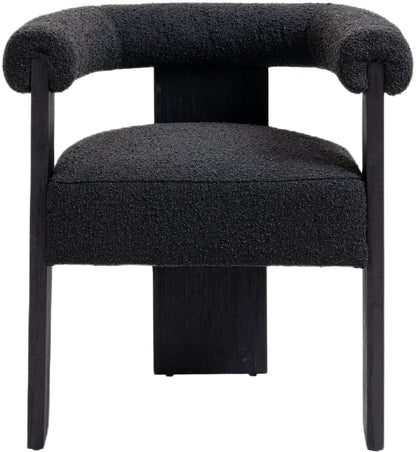 Barrel - Dining Chair - Black Legs