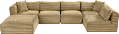 Shaggy - 6 Piece Modular U-Shaped Sectional