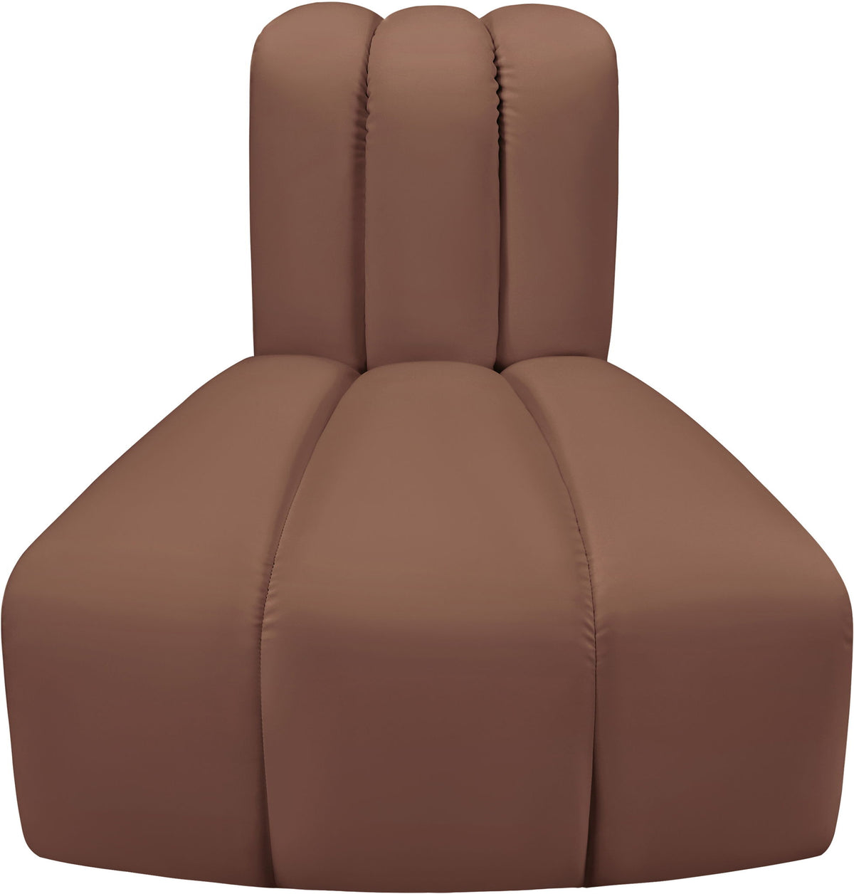 Arc - Faux Leather Reverse Corner Chair