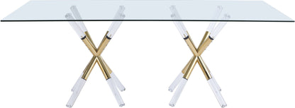 Mercury - Dining Table - Silver