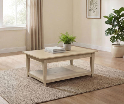 Lindenton Lift-Top Occasional Cocktail Coffee Table Blonde