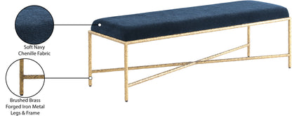 Valley - Bench With Gold Frame