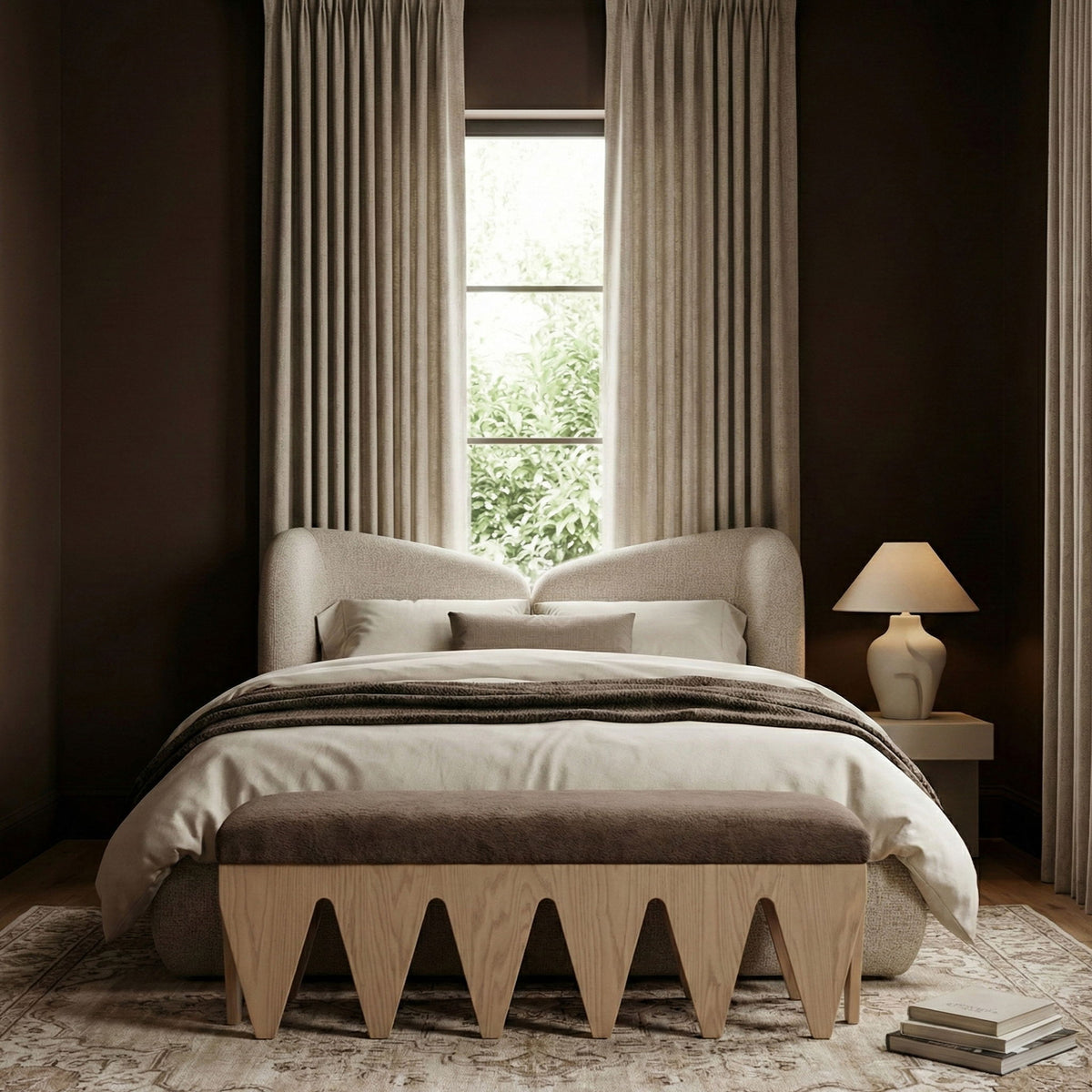 Altair - Bench - Light Brown Base