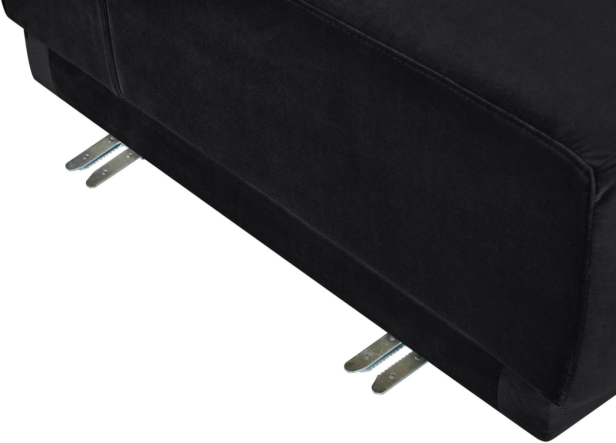 Avra - 192" Velvet Performance Fabric Upholstered Sectional
