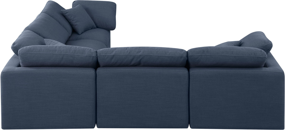 Indulge - Linen 5 Piece Modular Corner Sectional