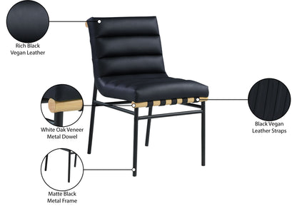 Burke - Dining Chair (Set of 2) - Black Frame