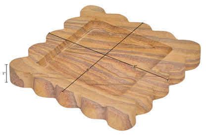 Natalie - Sandstone Tray - Sand