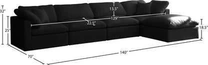 Plush - 5 Piece Modular Sectional