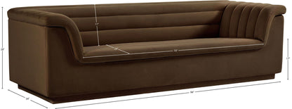 Cascade - Velvet Sofa