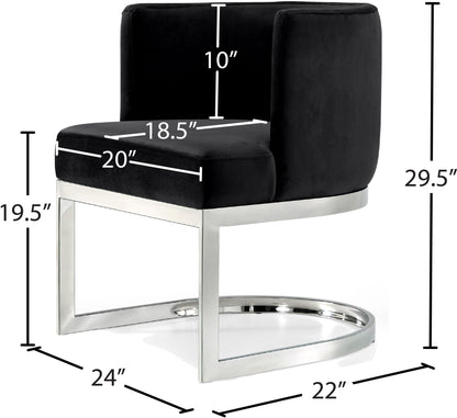 Gianna - Dining Chair with Chrome Legs