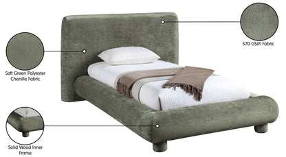 Blair - Chenille Upholstered Bed