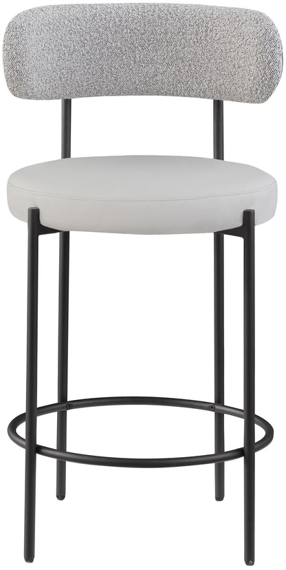 Beacon - Faux Leather Stool (Set of 2)