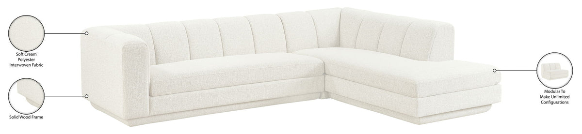 Modari - Sectional - Cream