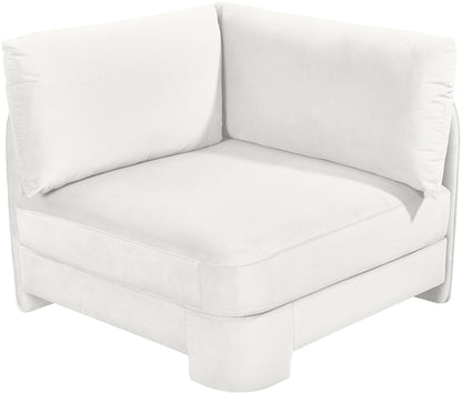 Hammond - Velvet Performance Fabric Upholstered Corner Chair