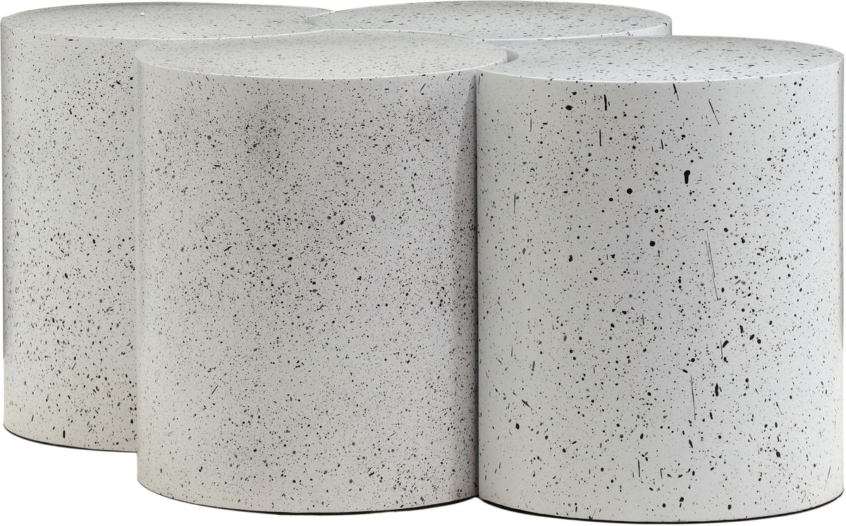 Dimple - 4 Piece Modular Coffee Table - Terazzo Finish