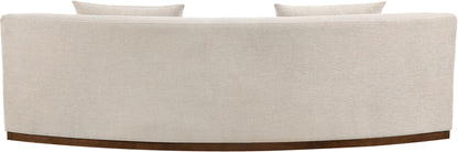 Avanti - 104" Chenille Fabric Upholstered Sofa