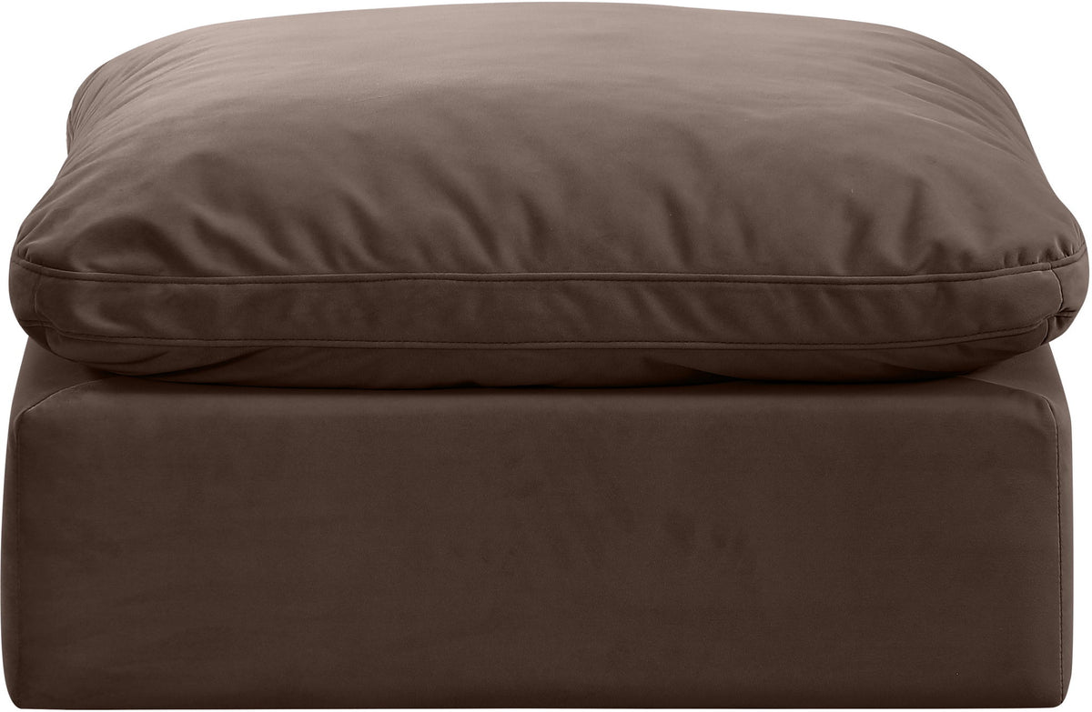 Indulge - Velvet Ottoman