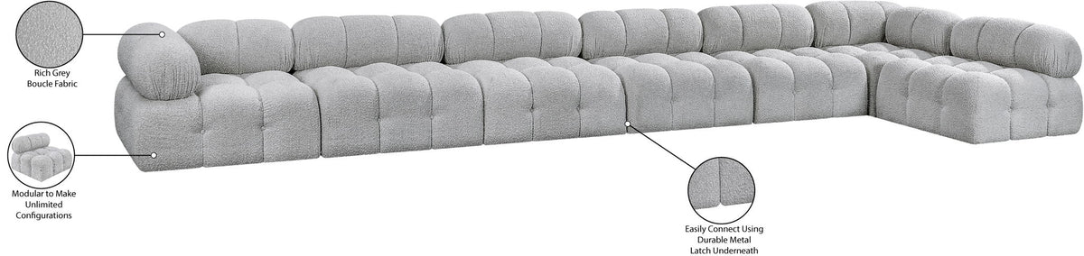 Ames - 7 Piece Modular L-Shaped Sectional