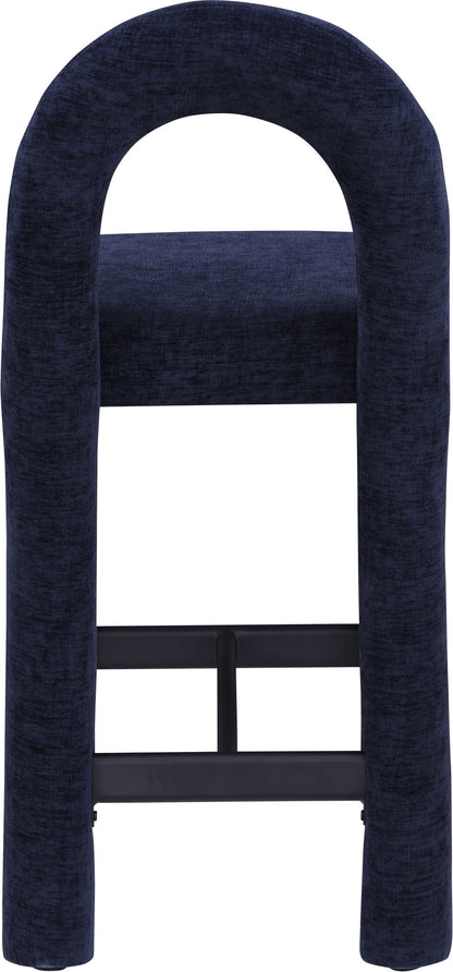Amari - Chenille Fabric Stool