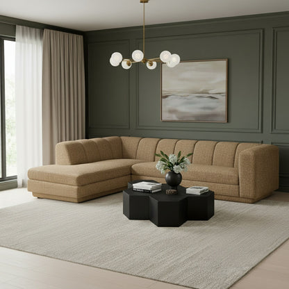 Modari - Sectional - Brown