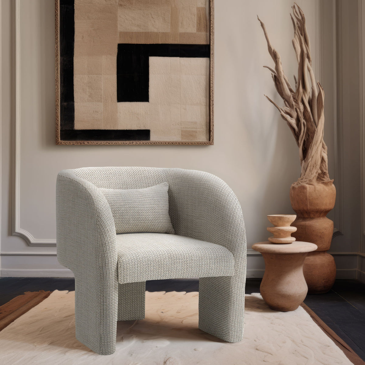 Sawyer - Weaved Accent Chair