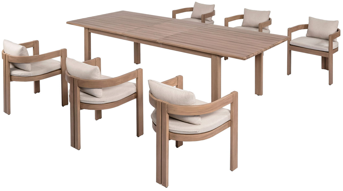 Newport - Water Resistant Fabric Upholstered Outdoor Patio Dining Chair