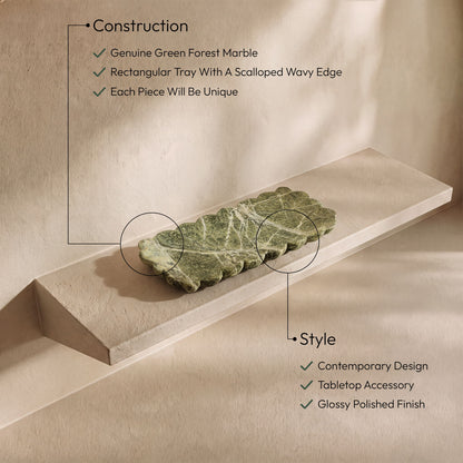 Ruffalo - Genuine Marble Tray