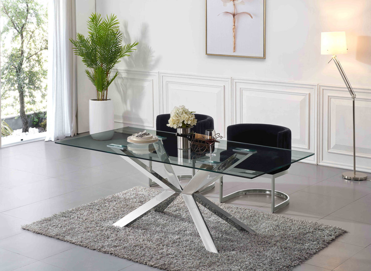 Gianna - Dining Chair with Chrome Legs