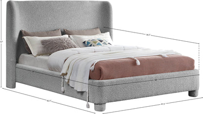 Penny - Boucle Fabric Bed
