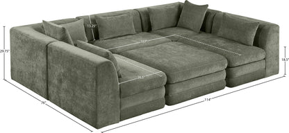 Stellar - 6 Piece Upholstered Modular Sectional