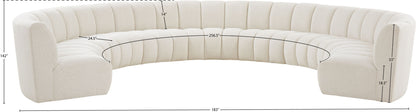Infinity - 9 Piece Boucle Modular Sectional