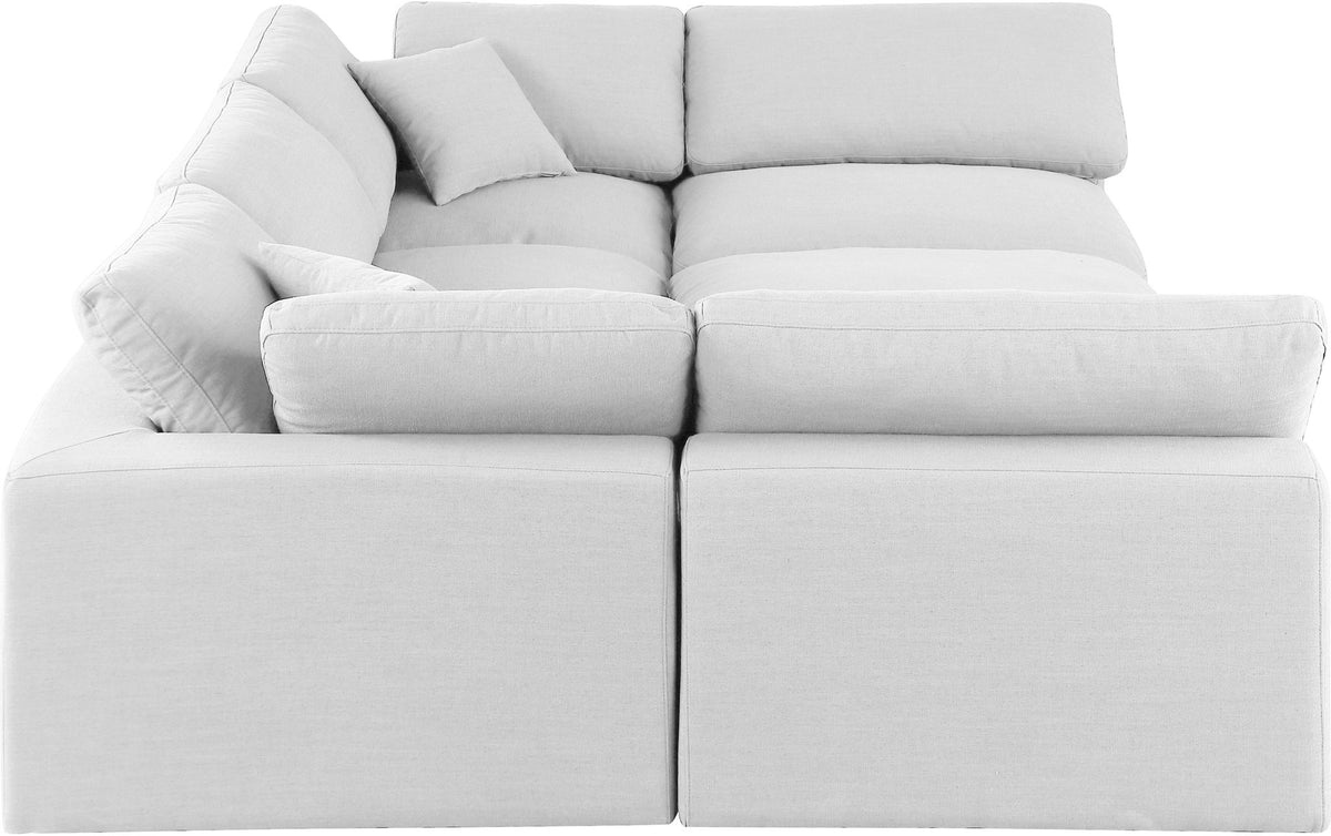 Comfy - 6 Piece Linen Sectional