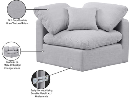 Indulge - Linen Corner Chair