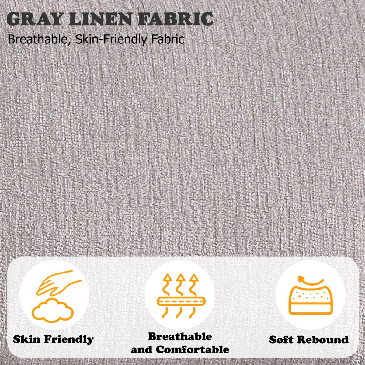 Dorcas - Sectional Sofa - Gray