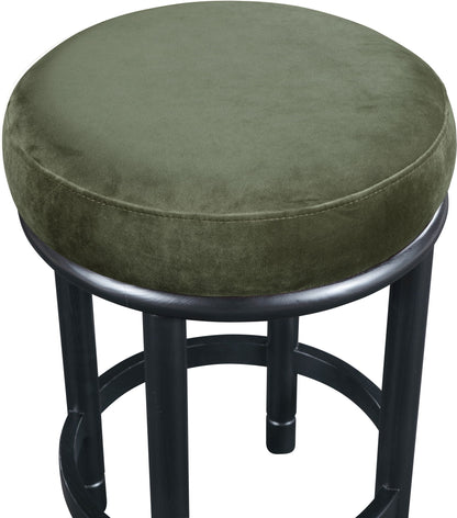 Monette - Counter Stool With Black Base