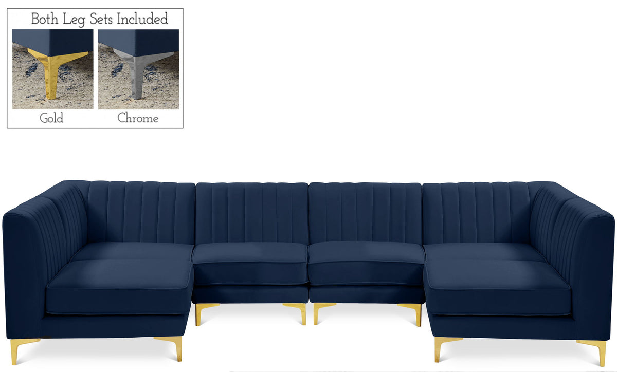 Alina - 6 Piece Modular U-Shaped Sectional
