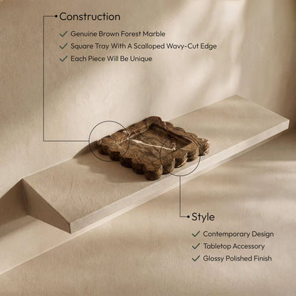 Natalie - Genuine Marble Tray