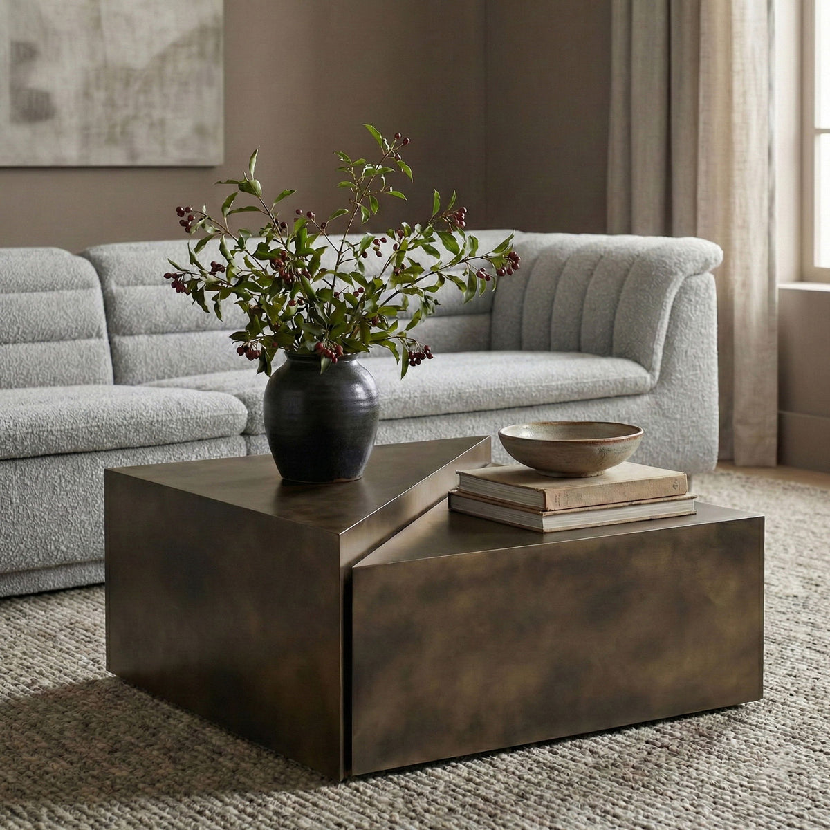 Zani - Iron Coffee Table