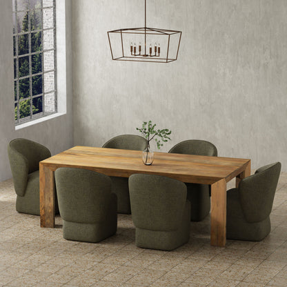 Crossings - Downtown Rectangular Dining Table - Amber