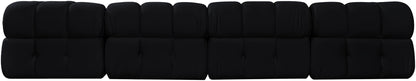 Orin - Velvet 5 Piece Modular Sectional